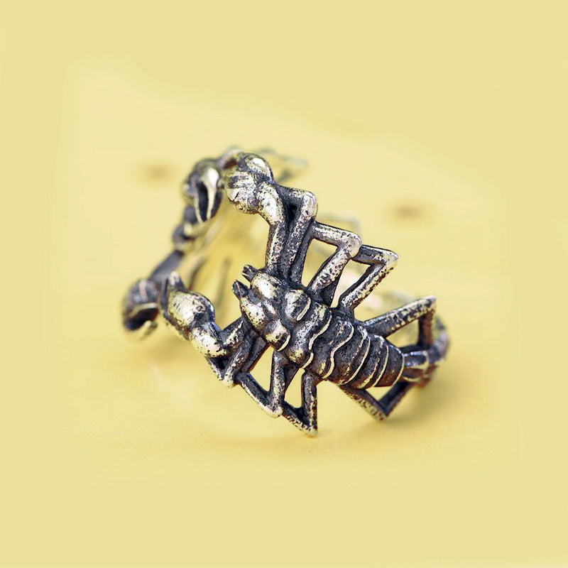 Anillos de escorpión de aleación al por mayor para hombres